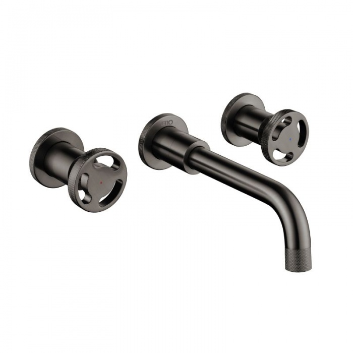 Henry Holt Wall Mounted Kitchen Tap | Gunmetal